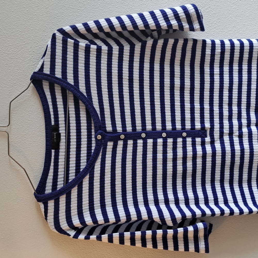 JCREW Ribbed Top - Picture 3 of 7
